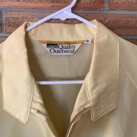 Men’s XL Dead stock Montgomery Wards vintage Harrington jacket windbreaker. - Picture 2 of 6